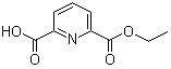 2,6-Pyridinedicarboxylic acid monoethyl ester molecular structure (CAS 21855-16-3)