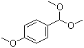 4-甲氧基苯甲醛二甲缩醛分子结构 (CAS 2186-92-7)