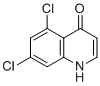 5,7-二氯-4-羟基喹啉分子结构 (CAS 21873-52-9)