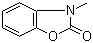 3-甲基-2-苯并恶唑酮分子结构 (CAS 21892-80-8)