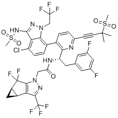 structure of CAS# 2189684-44-2, Lenacapavir