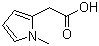 structure of CAS# 21898-59-9, 1-甲基吡咯-2-乙酸
