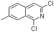 1,3-Dichloro-7-methylisoquinoline molecular structure (CAS 21902-37-4)