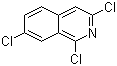 1,3,7-Trichloroisoquinoline molecular structure (CAS 21902-41-0)