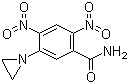 5-Aziridino-2,4-dinitrobenzamide molecular structure (CAS 21919-05-1)