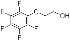 structure of CAS# 2192-55-4, 2-五氟苯氧基乙醇