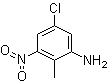 structure of CAS# 219312-44-4, 5-Chloro-2-methyl-3-nitroaniline