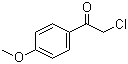 4-Methoxyphenacyl chloride molecular structure (CAS 2196-99-8)