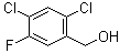 2,4-Dichloro-5-fluorobenzenemethanol molecular structure (CAS 219765-56-7)