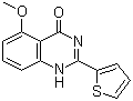 CAS 登录号：219773-53-2, 5-甲氧基-2-(2-噻吩基)-4(1H)-喹唑啉酮