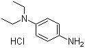 N,N-Diethyl-1,4-benzenediamine monohydrochloride molecular structure (CAS 2198-58-5)