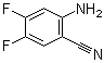 structure of CAS# 219823-49-1, 2-氨基-4,5-二氟苯甲腈