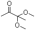 3,3-二甲氧基-2-丁酮分子结构 (CAS 21983-72-2)