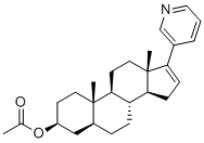 5,6-二氢阿比特龙乙酸酯分子结构 (CAS 219843-76-2)