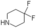4,4-二氟哌啶分子结构 (CAS 21987-29-1)