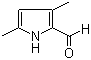 3,5-Dimethylpyrrole-2-carboxaldehyde molecular structure (CAS 2199-58-8)