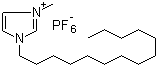 1-十四烷基-3-甲基咪唑鎓六氟磷酸盐分子结构 (CAS 219947-94-1)