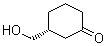 (R)-3-(羟基甲基)环己酮分子结构 (CAS 21996-61-2)