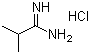 structure of CAS# 22007-68-7, 2-Methylpropanimidamide hydrochloride