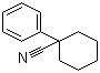 structure of CAS# 2201-23-2, 1-苯基-1-环己基甲腈