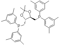 CAS # 220196-29-2, rel-(+)-[[(4R,5R)-2,2-Dimethyl-1,3-dioxolane-4,5-diyl]bis(methylene)]bis[bis(3,5-dimethylphenyl)phosphine]