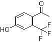 structure of CAS# 220227-53-2, 4'-Hydroxy-2'-trifluoromethylacetophenone