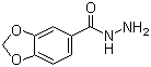 structure of CAS# 22026-39-7, 1,3-Benzodioxole-5-carbohydrazide