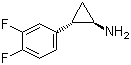 structure of CAS# 220352-38-5, (1R,2S)-2-(3,4-Difluorophenyl)cyclopropanamine