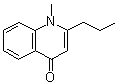 1-甲基-2-丙基-4(1H)-喹啉酮分子结构 (CAS 22048-97-1)
