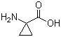 structure of CAS# 22059-21-8, 1-Aminocyclopropanecarboxylic acid
