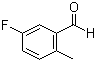 structure of CAS# 22062-53-9, 5-Fluoro-2-methylbenzaldehyde