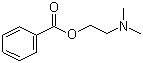 structure of CAS# 2208-05-1, 2-(Dimethylamino)ethyl benzoate