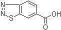 structure of CAS# 22097-11-6, 1,2,3-Benzothiadiazole-6-carboxylic acid
