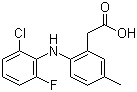structure of CAS# 220991-20-8, 罗美昔布