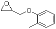 structure of CAS# 2210-79-9, 2-[(2-Methylphenoxy)methyl]oxirane