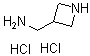 3-Azetidinemethanamine dihydrochloride molecular structure (CAS 221095-80-3)