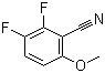2,3-Difluoro-6-methoxybenzonitrile molecular structure (CAS 221202-34-2)