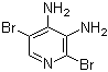 structure of CAS# 221241-11-8, 2,5-二溴吡啶-3,4-二胺