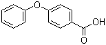 4-苯氧基苯甲酸分子结构 (CAS 2215-77-2)