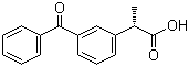 structure of CAS# 22161-81-5, (S)-(+)-Ketoprofen