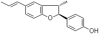 CAS # 221666-27-9, (+)-Conocarpan, 4-[(2S,3S)-2,3-Dihydro-3-methyl-5-(1E)-1-propen-1-yl-2-benzofuranyl]phenol