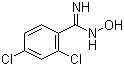 structure of CAS# 22179-80-2, 2,4-Dichlorobenzamidoxime