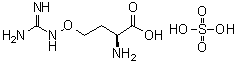 L-Canavanine sulfate molecular structure (CAS 2219-31-0)