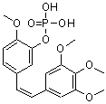 CAS # 222030-63-9, Combretastatin A4 phosphate, Fosbretabulin
