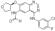 CAS # 2223677-60-7, N-[4-[(3-Chloro-4-fluorophenyl)amino]-7-[[(3S)-tetrahydro-3-furanyl]oxy]-6-quinazolinyl]formamide