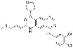 CAS # 2223677-63-0, Afatinib Impurity E, (E)-N-[4-(3,4-dichloroanilino)-7-[(3S)-oxolan-3-yl]oxyquinazolin-6-yl]-4-(dimethylamino)but-2-enamide