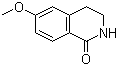 structure of CAS# 22246-12-4, 6-(Methyloxy)-3,4-dihydro-1(2H)-isoquinolinone