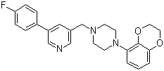 structure of CAS# 222551-17-9, Adoprazine