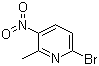 CAS # 22282-96-8, 2-Bromo-6-methyl-5-nitropyridine