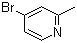structure of CAS# 22282-99-1, 4-Bromo-2-methylpyridine